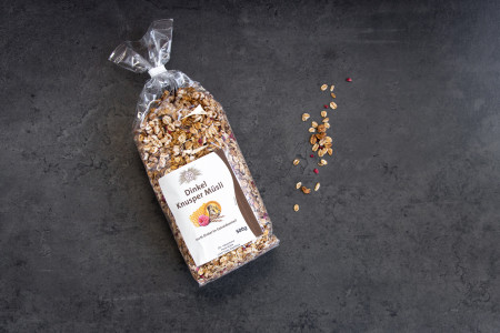 Dinkel Knusper Müsli