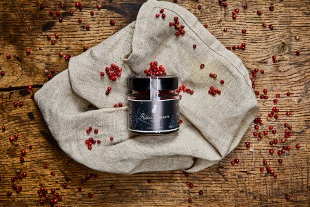 Rosa Beeren Pfeffer
