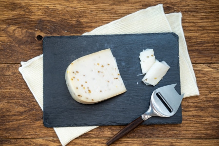 Ziegenkäse mit Bockshornklee, Stück ca 300g