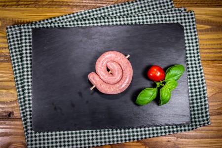 Grillschnecke vom Strohschwein