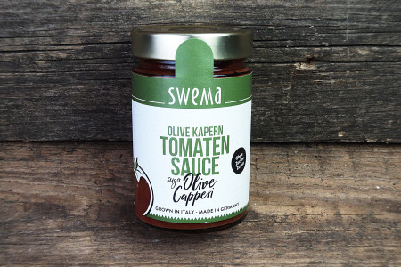 Bio Tomatensauce Olive Kapern
